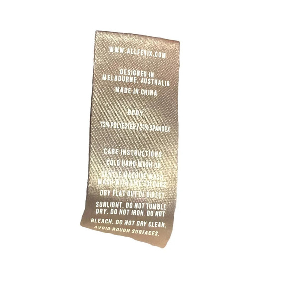 Allfenix Leggings Snakeskin Python Print 7/8 Length Navy Blue Black Size Small‎ - Picture 8 of 8